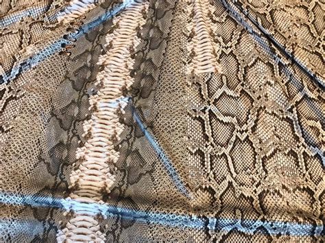 is snakeskin material ethical